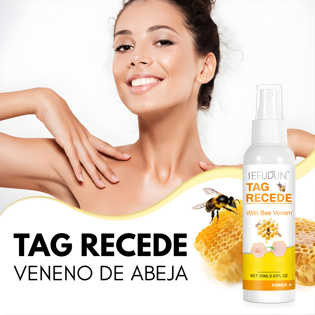 TAG RECEDE - VENENO DE ABEJA – Cuidado localizado, piel más uniforme y ...